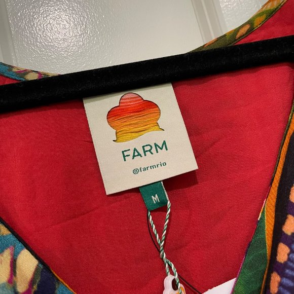 FARM Rio Multicolor Patterned Midi Dress - Picture 3 of 8